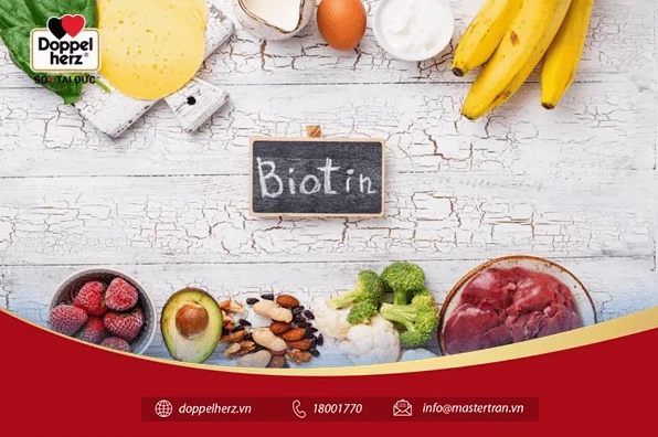 Vai trò của Biotin đối với sức khỏe tóc, da, móng