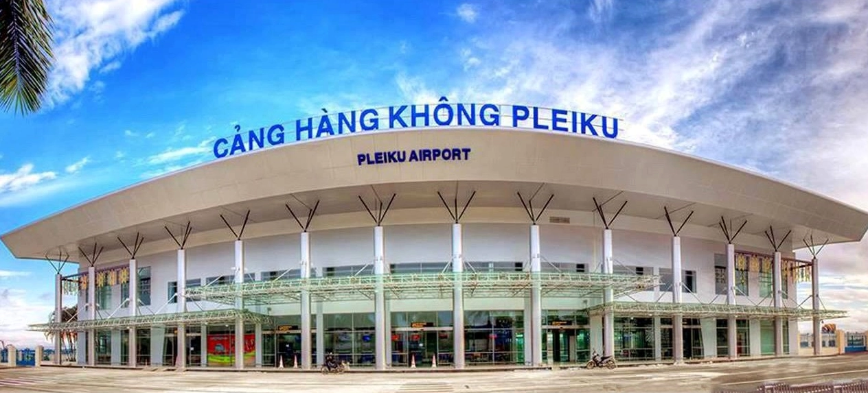 Xe taxi tại Sân Bay Pleiku