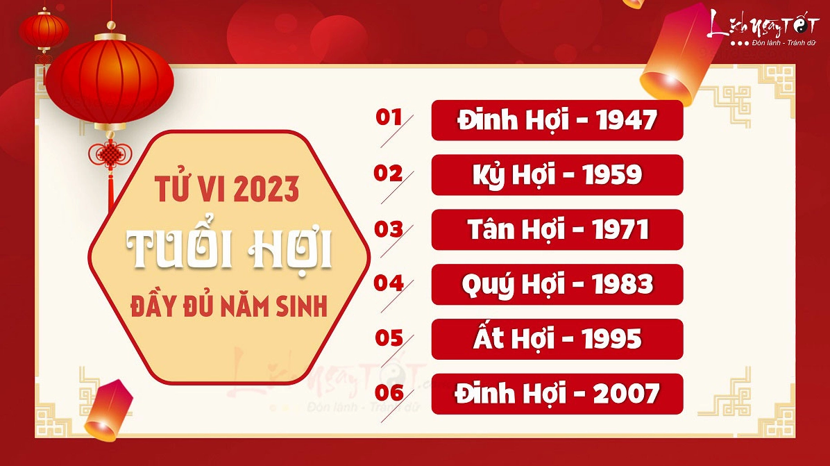 Xem tử vi tuổi Hợi